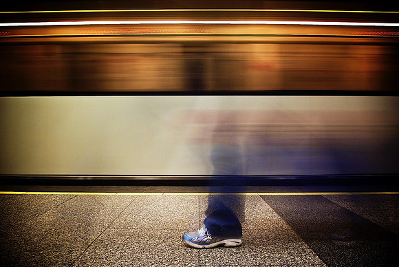 Andando por el Metro